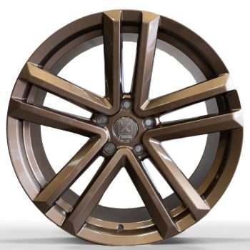 Navis - Twin-5 - Alloy Wheels - 20" - Gloss Bronze - With Tyre Options