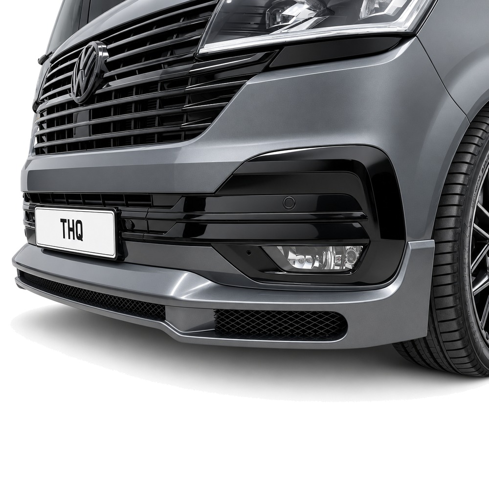 Lower Splitter Spoiler - ABS - With Mesh Grilles - VW Transporter T6.1 (2021 - 2024)