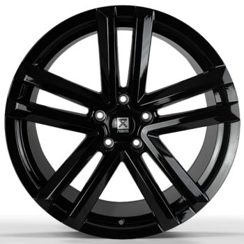 Navis - Twin-5 - Alloy Wheels - 20" - Gloss Black - With Tyre Options