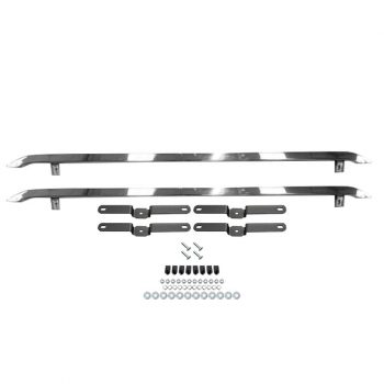 Trapezoid Sidebars – LWB – Gloss Black/Matt Black/Chrome – VW Transporter T5/T6.1 (2003 – 2024)