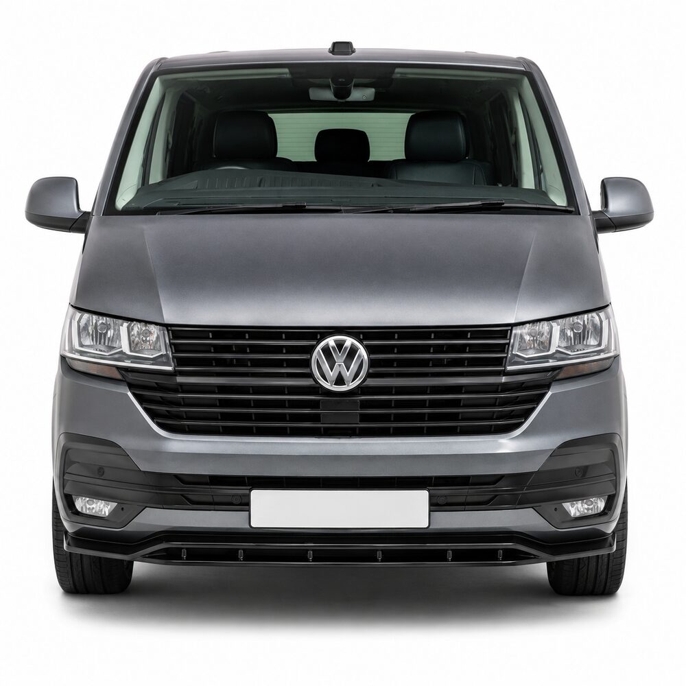 One-Piece Splitter - Gloss Black - VW Transporter T6.1 (2021 - 2024) - Image 2