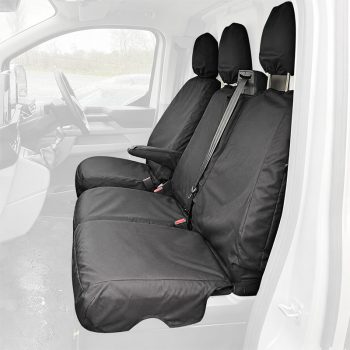 Front Heavy Duty Seat Covers / Protectors (2+1) – VW Transporter T7 (2025-) & Ford Transit Custom 2nd Gen (2024-)