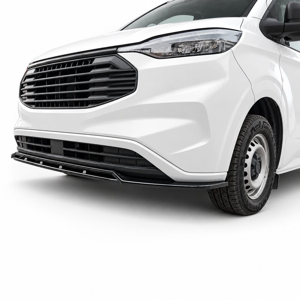Touring Front Gloss Black Splitter - Ford Transit Custom 2nd Gen (2024 - onwards) - Image 4