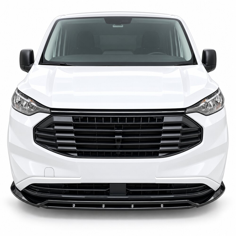 Touring Front Gloss Black Splitter - Ford Transit Custom 2nd Gen (2024 - onwards) - Image 3
