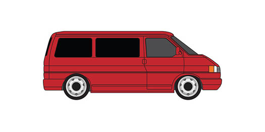 VW T4 Windows