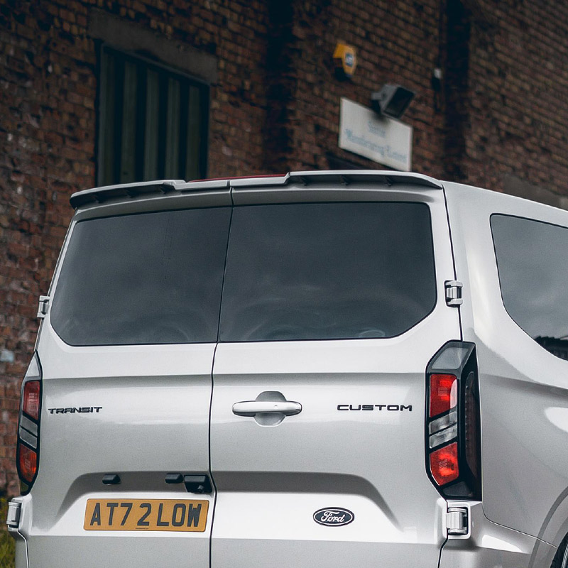 Roof Spoiler - Barn Door - Ford Transit Custom 2nd Gen (2024 – onwards)