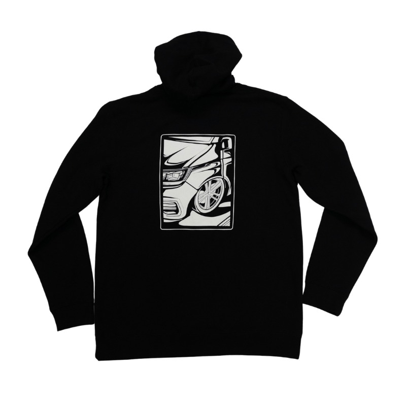 THQ Black Front Arch Hoodie