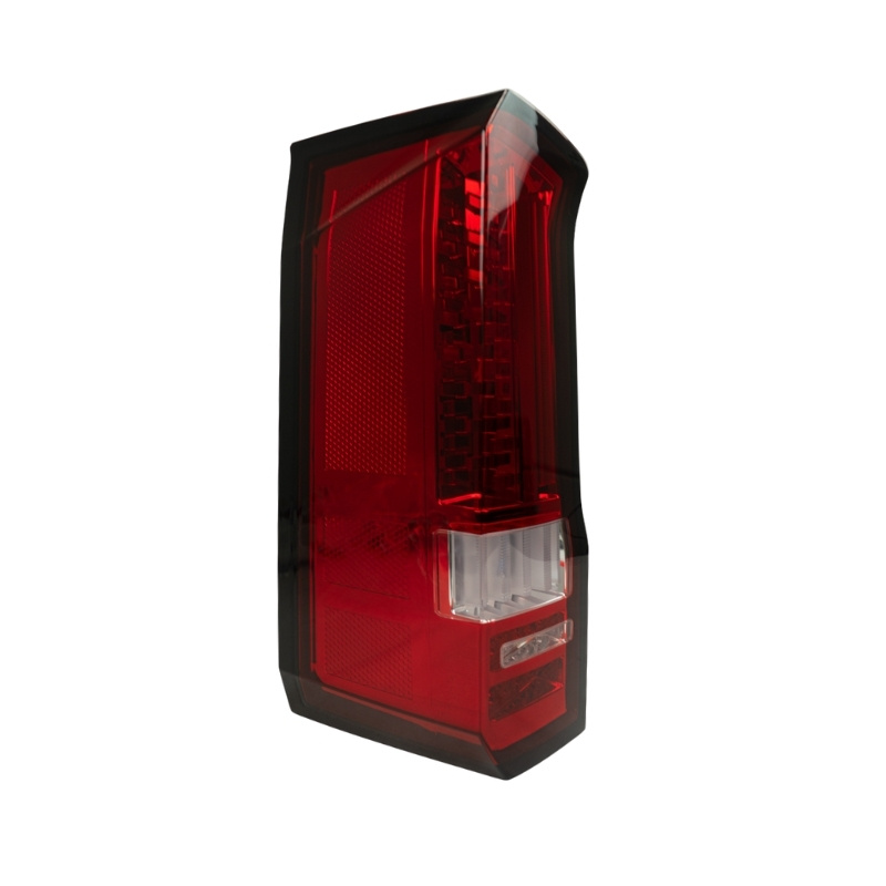 Sequential Indicator LED Rear Lights - Red Clear - RHD - VW Crafter / MAN TGE (2017-Current)