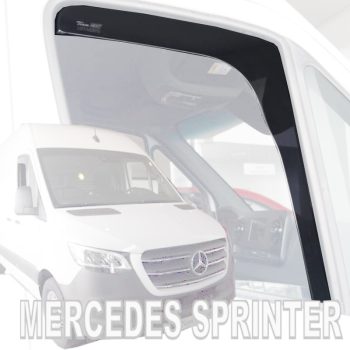 HEKO Wind Deflectors - Front Window - Pair - Mercedes Sprinter W907 (2018 - onwards)