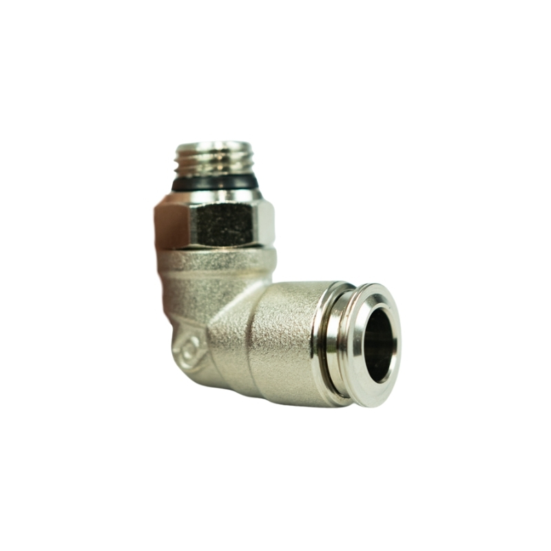 SoLow - Air Suspension Fittings - 1/4" G to 3/8" PTC Elbow Stainless Steel