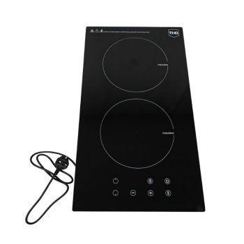 THQ Camper Van Double Induction Hob - Flush Fit - 2300w