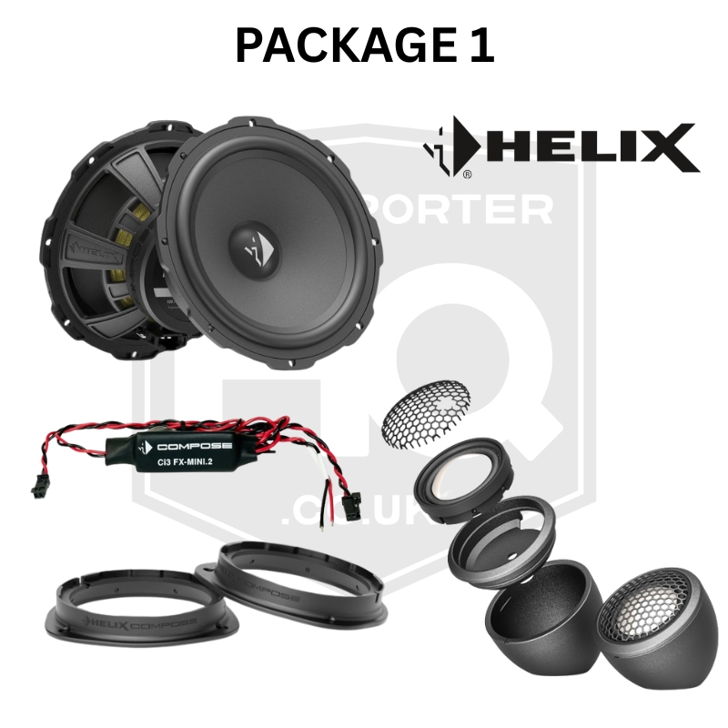 NEW Transporter T7 (2025-) & Ford Transit Custom 2nd Gen (2024-) – Standard Helix i3 Audio Upgrade