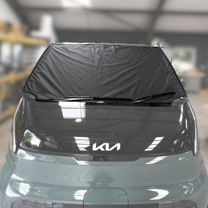 External Black Out Windscreen Wrap Cover - Kia PV5 (2026 - onwards)