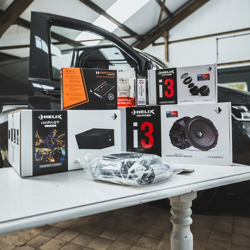 NEW Transporter T7 (2025-) & Ford Transit Custom 2nd Gen (2024-) – Standard Helix i3 Audio Upgrade