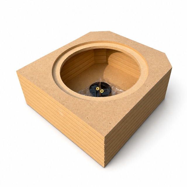 10” Underseat Sub-box (for single seats) - VW Crafter & MAN TGE (2017-) - Image 2