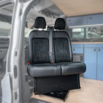 Rusty Lee - Double Swivel Seat Base - Sliding - Passenger - VW Transporter T7 & Ford Transit Custom (2024 - current)
