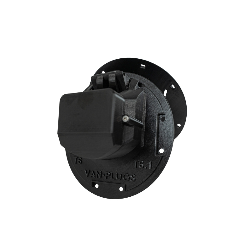 Front Grille Mounted Electric Hookup Point - VW Transporter T6/T6.1 (2015-2024) - Image 5