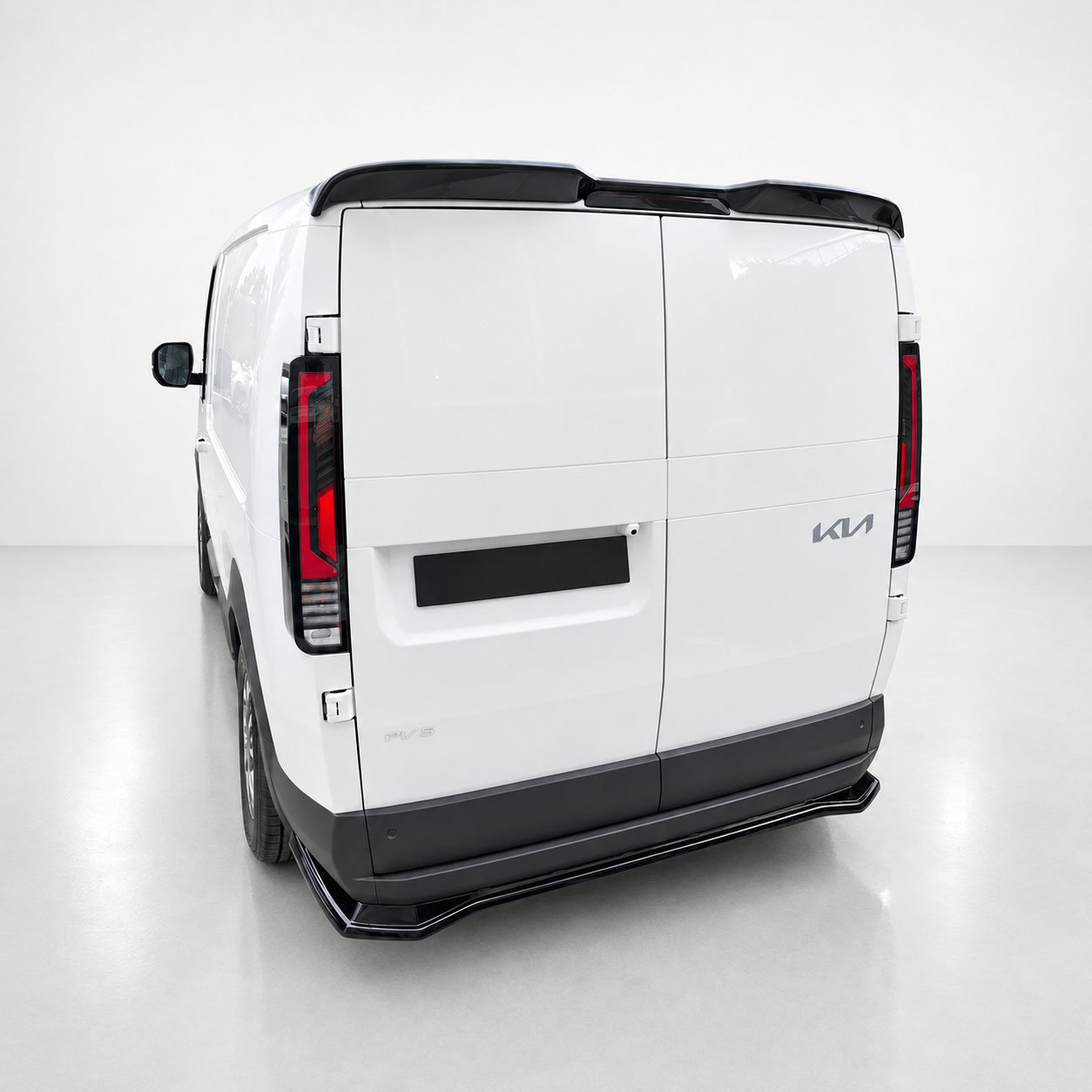 Gloss Black Rear Diffuser / Splitter - KIA PV5 (2025-) - Image 6