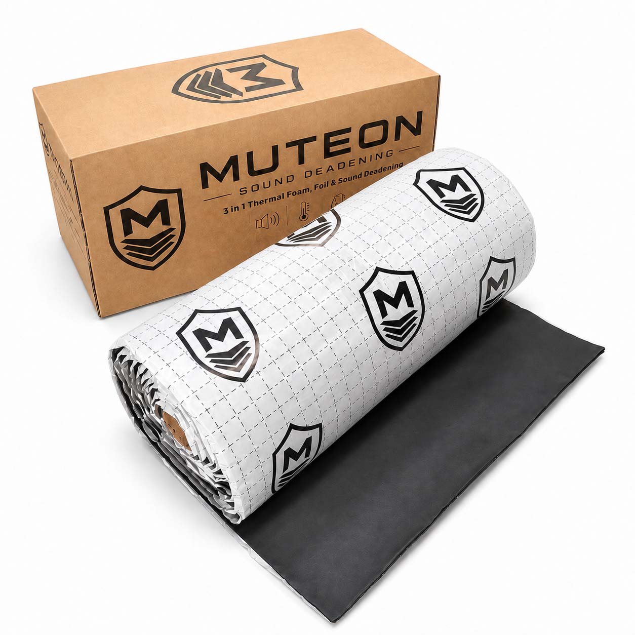 MUTEON 3-in-1 Sound Deadening & Insulation Roll - 7mm (2.5 sqm) - Image 4