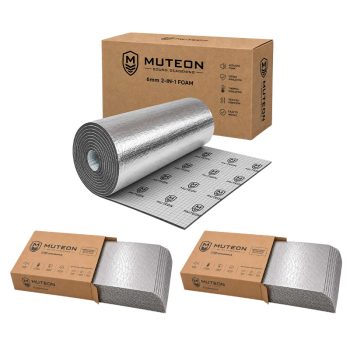 MUTEON Sound Deadening & Insulation Kit (Van Bulk Package) – Medium Van