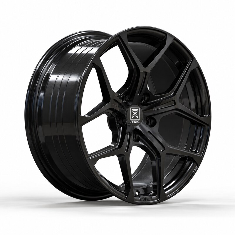 Navis Taurus - Alloy Wheels - 18" - Gloss Black - With Tyre Options (5x120) - Image 2