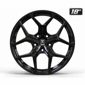 Navis Taurus – Alloy Wheels – 18″ – Gloss Black – With Tyre Options (5×120)