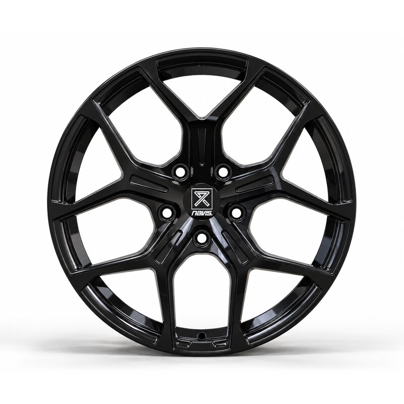 Navis Taurus - Alloy Wheels - 18" - Gloss Black - With Tyre Options (5x120) - Image 3