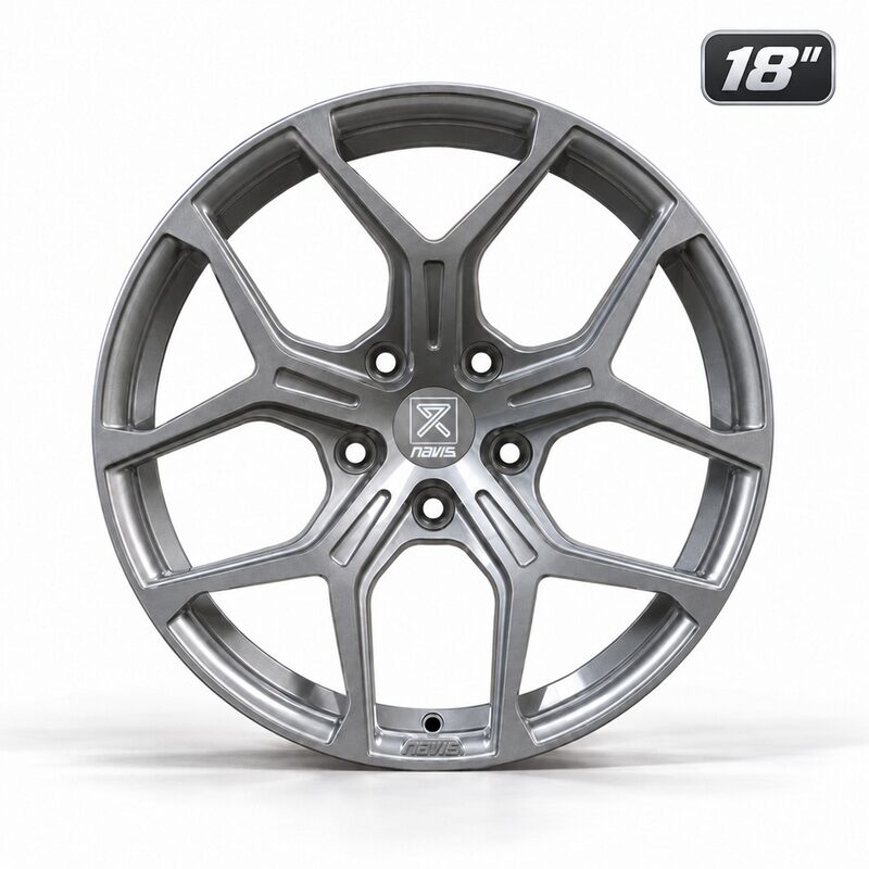 Navis Taurus - Alloy Wheels - 18" - Silver - With Tyre Options (5x120)