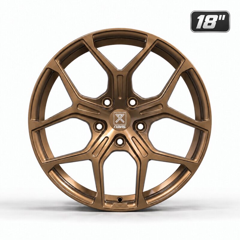 Navis Taurus - Alloy Wheels - 18" - Bronze - With Tyre Options (5x120)