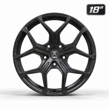 Navis Taurus – Alloy Wheels – 18″ – Satin Black – With Tyre Options (5×120)