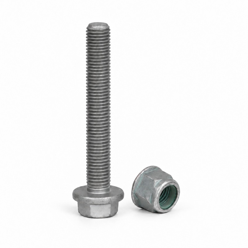 Front Suspension Strut Pinch Bolts with Nuts for T30 - VW Transporter T5-T6.1